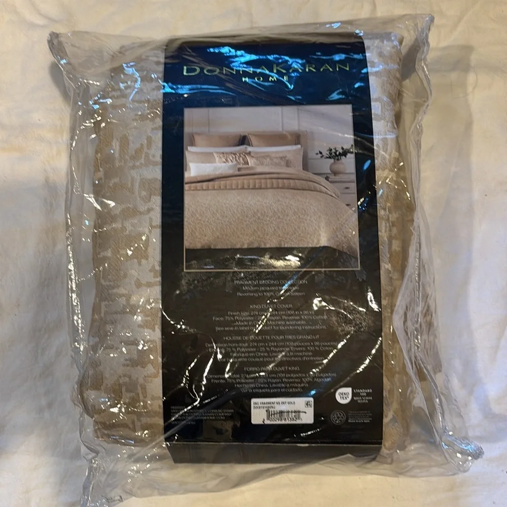 Donna Karan Home Fragment King Duvet Cover